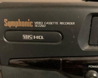 SymPhonic Video cassette recorder