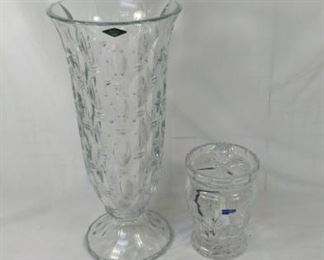crystal vases