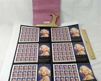 US postage stamp sheets Marilyn Monroe