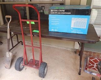 6' Folding Table - Dolly - 5,000 Btu Air Conditioner
