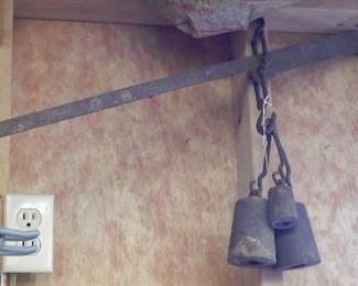 Vintage Scales with Three Weights