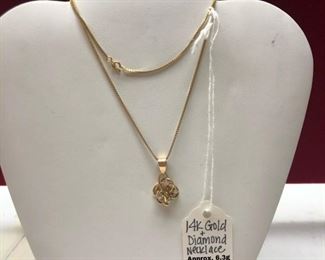 14K Gold and Diamond