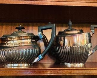 Silver Plate, English Coffee and Tea Service