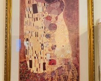 The Kiss, Art Print