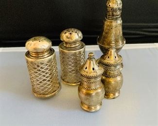 Sterling Salt and Pepper Sets