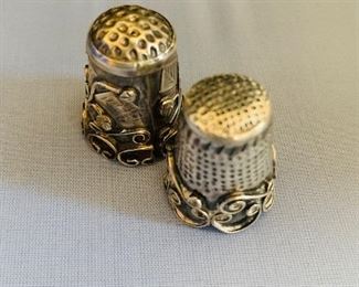 Sterling Thimbles