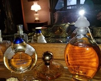 Vintage Perfumes and colognes...Shalimar, Boucheron Jaipur, Chanel, etc 