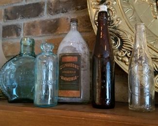 Antique bottles
