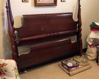 33	Cherry queen size hearboard and footboard	 $100.00 	  