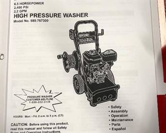74	Craftsman Pressure Washer Quick Start Technology	 $100.00 	   