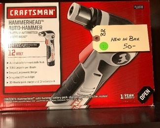   57	Craftsman Hammerheard Auto Hammer 12V new in box	 $50.00 	  