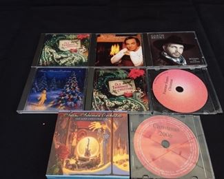 Lot of Eight Christmas CDs