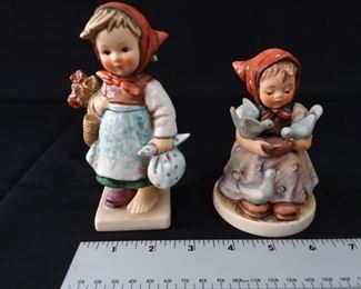 Lot of Two Little Girl Hummel Figurines