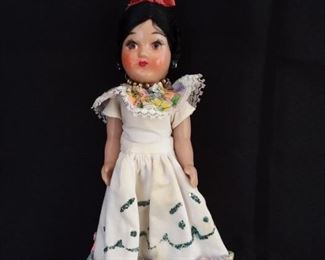 Vintage South American Costumed Doll