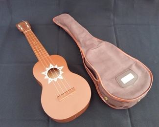 Vintage Favilla Ukulele with Canvas Case