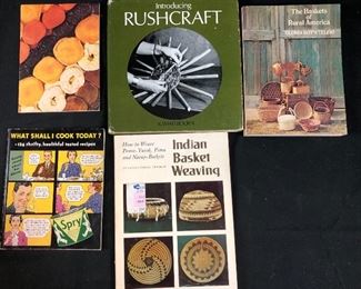 Basket books/ cookbooks