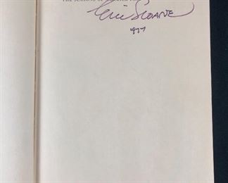 Signed book Eric Sloane