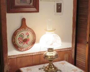 Cowboy lamp, Texas longhorn