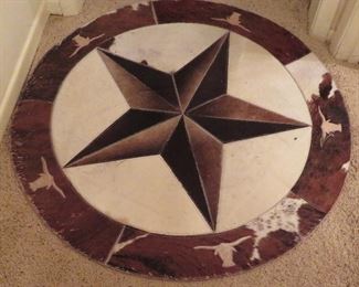 Cowhide rug