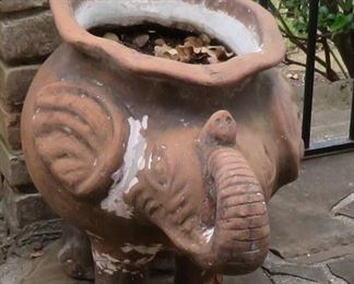 Elephant planter