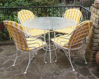 Lyon-Shaw (Woodard) patio set