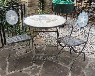 Texas bistro set