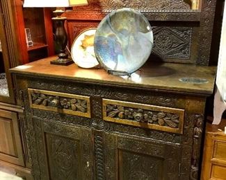 Fabulous carved  sideboard