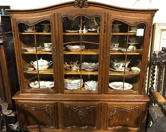 70% off Country French China Cabinet 