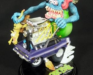 Danbury Mint Ed "Big Daddy" Roth "Rat Fink- King Of The Hemi's" Statuette