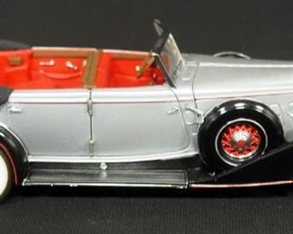 Franklin Mint 1934 Packard Convertible With COA, Numbered 4850/9500