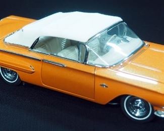 Danbury Mint 1960 Impala Tangerine Flake Streamline Baby