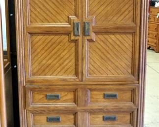 Huntley By Thomasville 3-Drawer Armoire, Dovetail Construction, 64" High x 40" Wide x 18" Deep