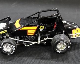 Sammy Swindell 1:24 Scale Sprint Car, Ken Schrader 1:24 Scale Sprint Car And Stevie Smith 1997 Mac Tools Sprint Car