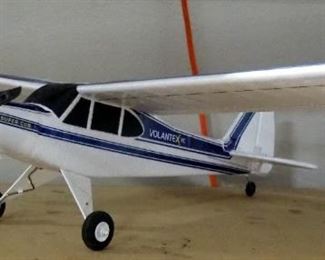 Volantex RC Super Cub Flyer With Controller, Manual And More, 29.5" Wingspan, Foam