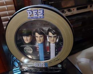 Elvis Presley limited edition Pez candy dispensers