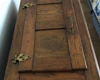 Antique Ice Box - Top View
