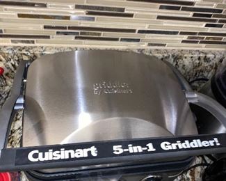 CUISINART 5 - IN -1 GRIDDLER 