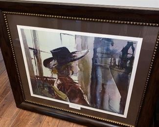 THE FORTUNE TELLER BY ANDREW WYETH FRAMED WALL ART 