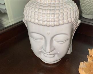 CERAMIC BUDDHA HEAD 