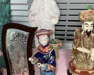 CHINESE WOMAN SCULPTURE 