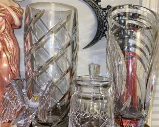 CRYSTAL VASES 