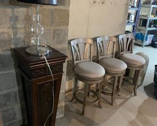 TALL SWIVEL BAR STOOLS