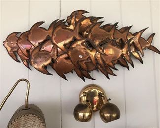 Copper Fish wall art