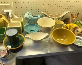 Lots of USA/McCoy pottery