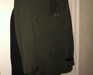 WWII Uniforms and pins