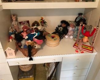 Vintage toys and dolls