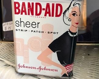 Vintage Band-Aid Tin 