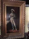 Late 19th century masterwork by listed French artist Antoine Vollons, oil on canvas