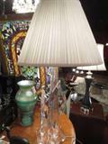 VINTAGE LUCITE LAMP