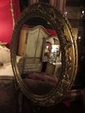 GILT CARVED WOOD MIRROR